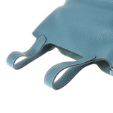 HERMES エルメス ピコタンロック PM  ブルージーン シルバー金具 □R刻印(2014年頃) レディース トリヨンクレマンス ハンドバッグ ABランク 中古 銀蔵
