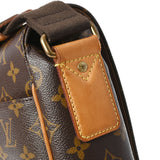 LOUIS VUITTON ルイヴィトン モノグラム ヴァルミーMM ブラウン M40523 ユニセックス モノグラムキャンバス ショルダーバッグ Bランク 中古 銀蔵