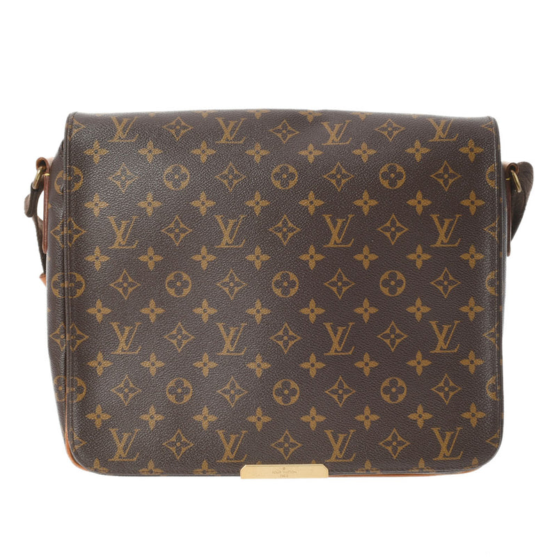 LOUIS VUITTON ルイヴィトン モノグラム ヴァルミーMM ブラウン M40523 ユニセックス モノグラムキャンバス ショルダーバッグ Bランク 中古 銀蔵