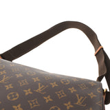 LOUIS VUITTON ルイヴィトン モノグラム ヴァルミーMM ブラウン M40523 ユニセックス モノグラムキャンバス ショルダーバッグ Bランク 中古 銀蔵