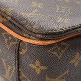 LOUIS VUITTON ルイヴィトン モノグラム ヴァルミーMM ブラウン M40523 ユニセックス モノグラムキャンバス ショルダーバッグ Bランク 中古 銀蔵