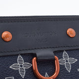 LOUIS VUITTON Louis Vuitton Ink Pushet Apolo Navy M62905 Men's Leather Clutch Bag A Rank used Ginzo