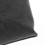 LOUIS VUITTON Louis Vuitton Damier Anfini PDJ Onyx N41248 Men's Leather Business Bag AB Rank Used Ginzo