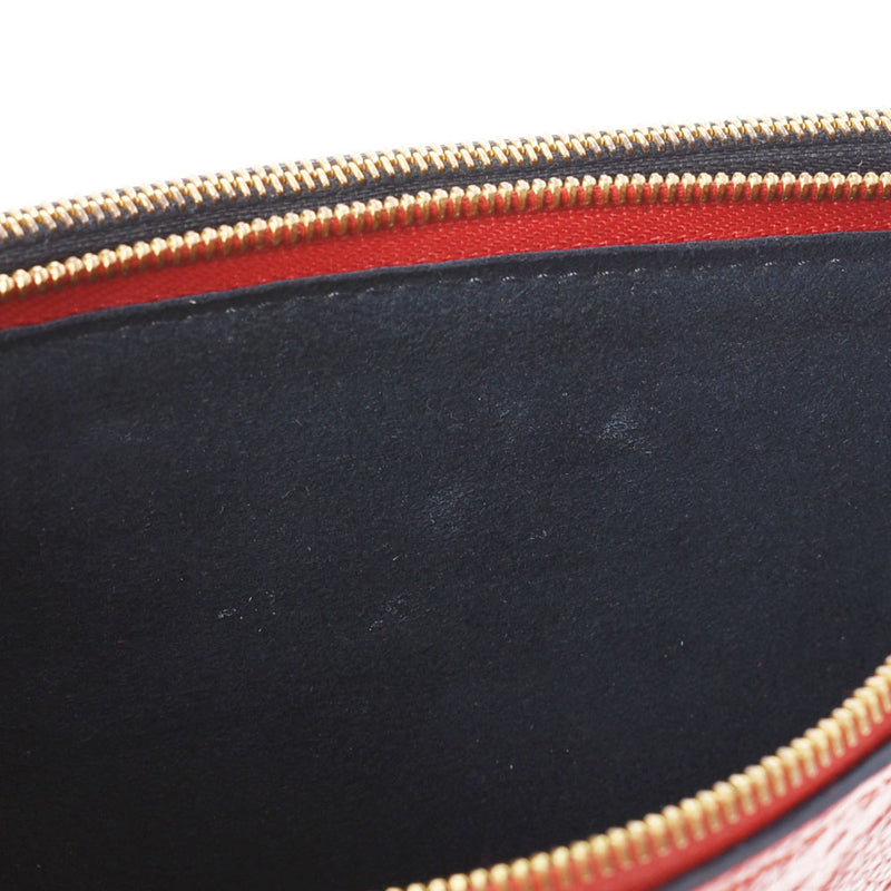 路易威顿路易·维顿（Louis Vuitton）路易威顿（Louis Vuitton）会标助剂pochette双邮政编码Marine Louge M63916女士皮革肩袋AB级使用Ginzo