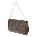 LOUIS VUITTON Louis Vuitton Monogram Fay Borit MM Brown M40718 Ladies Monogram Canvas Shoulder Bag AB Rank Used Ginzo