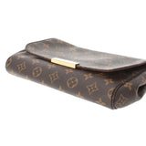 LOUIS VUITTON Louis Vuitton Monogram Fay Borit MM Brown M40718 Ladies Monogram Canvas Shoulder Bag AB Rank Used Ginzo