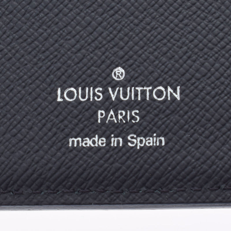 LOUIS VUITTON Louis Vuitton Epi Portfeille Brazano War (Black) M60622 Men's Epireaer Swallow Buret A Rank Used Ginzo