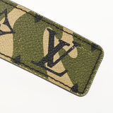 LOUIS VUITTON Louis Vuitton Santule Monograph Maiflage 90cm Camouflage M9646U Men's Leather Belt B Rank used Ginzo