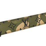 LOUIS VUITTON Louis Vuitton Santule Monograph Maiflage 90cm Camouflage M9646U Men's Leather Belt B Rank used Ginzo