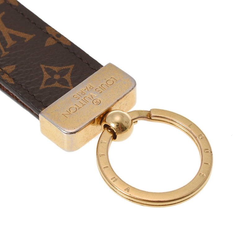 路易威顿路易·维顿（Louis Vuitton）路易威登（Louis Vuitton）会标portecredragonne棕色金属M65221男女通用会标帆布钥匙链B级二手Ginzo