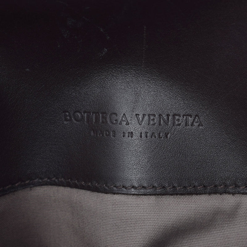 BOTTEGAVENETA Bottega Veneta Intrecciato Documents Van Dark Brown B05093204Z Men's Calf Business Bag AB Rank Used Ginzo