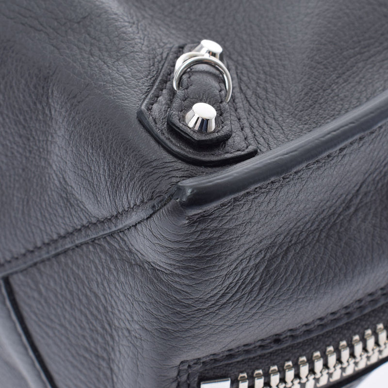 BALENCIAGA Balenciaga Paper A6 2WAY Bag Gray 370926 Ladies Calf Handbag A Rank Used Ginzo