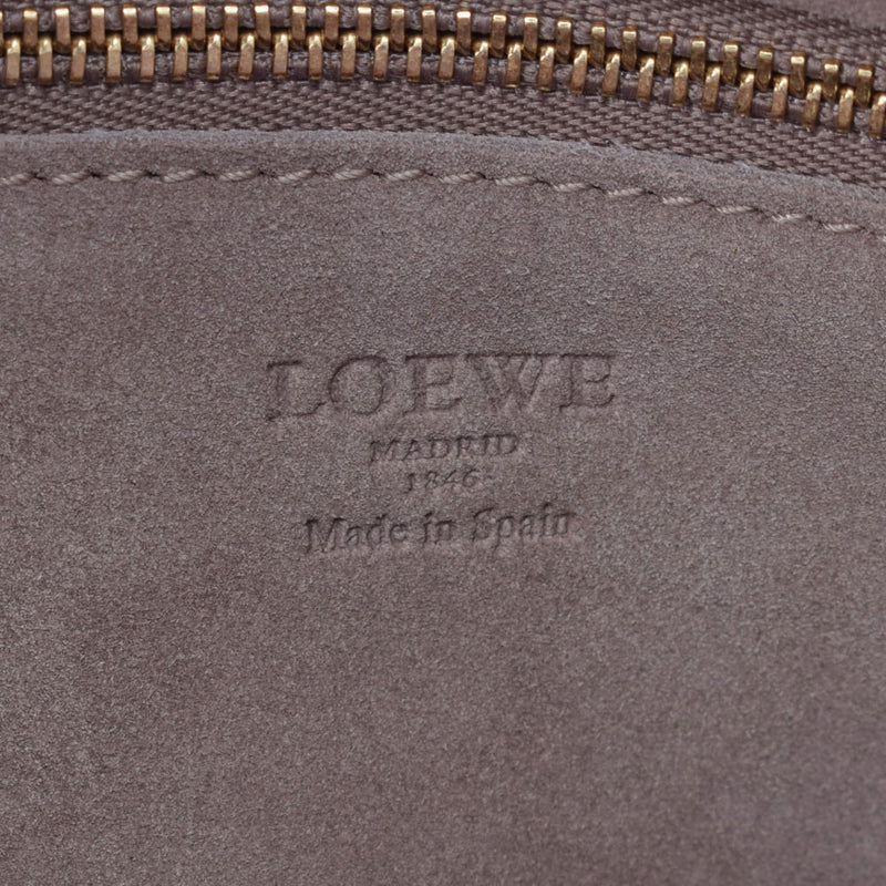 Loewe Loewe Amazona 36 Pink Ladies Calf手提包B等级使用Ginzo