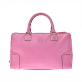 Loewe Loewe Amazona 36 Pink Ladies Calf手提包B等级使用Ginzo