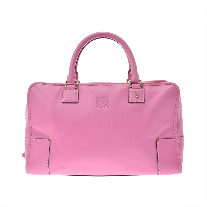 LOEWE ロエベ　アマソナ　AMAZONA ハンドバッグ　ピンク色は写真通りピンクです