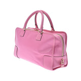 Loewe Loewe Amazona 36 Pink Ladies Calf手提包B等级使用Ginzo