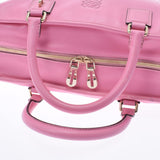 Loewe Loewe Amazona 36 Pink Ladies Calf手提包B等级使用Ginzo