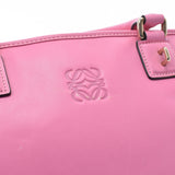 Loewe Loewe Amazona 36 Pink Ladies Calf手提包B等级使用Ginzo