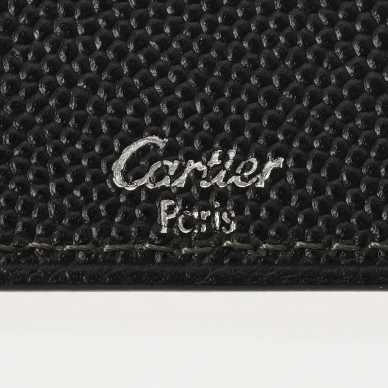 カルティエサントス 黒 メンズ カードケース CARTIER 中古 – 銀蔵