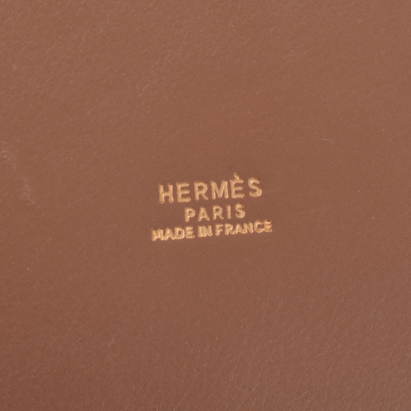 HERMES Hermes Standy Tea ○ S engraved (around 1989) Unisex Vogurene shoulder bag B rank used Ginzo