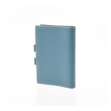 HERMES エルメス ブルージーン シルバー金具 □B刻印(1998年頃) ユニセックス クシュベル 手帳カバー ABランク 中古 銀蔵