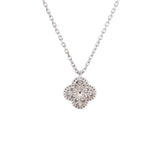 Van Cleef＆Arpels Van Cleef＆Arpel Sweet Alhambra Ladies K18WG/Diamond Necklace A级使用Ginzo