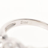 Christian Dior Christian Dior Diamond Ladies PT900 Platinum Ring / Ring A Rank used Ginzo