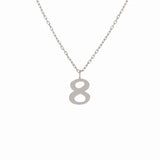 EYEFUNNY Eyifany No.8 Unisex K18WG Necklace A Rank used Ginzo