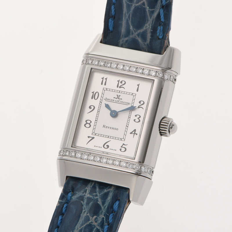 ジャガー・ルクルトレベルソ フローラル ベゼルダイヤ レディース 腕時計 265.8.08 JAEGER-LECOULTRE 中古 – 銀蔵オンライン