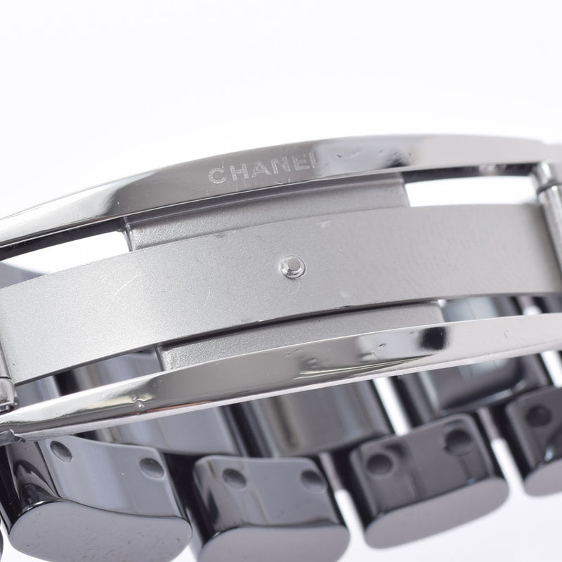 CHANEL シャネル J12 38mm H0685 メンズ 黒セラミック/SS 腕時計 自動巻き 黒文字盤 Aランク 中古 銀蔵