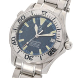 OMEGA Omega Sea Master Professional 300 2253.80 Men's SS Watch Automatic Blue Dial A Rank Used Ginzo