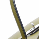 HERMES エルメス バーキン 30 アニスグリーン パラジウム金具 □J刻印(2006年頃) レディース トリヨンクレマンス ハンドバッグ ABランク 中古 銀蔵