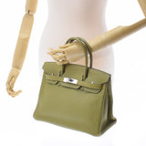 HERMES エルメス バーキン 30 アニスグリーン パラジウム金具 □J刻印(2006年頃) レディース トリヨンクレマンス ハンドバッグ ABランク 中古 銀蔵