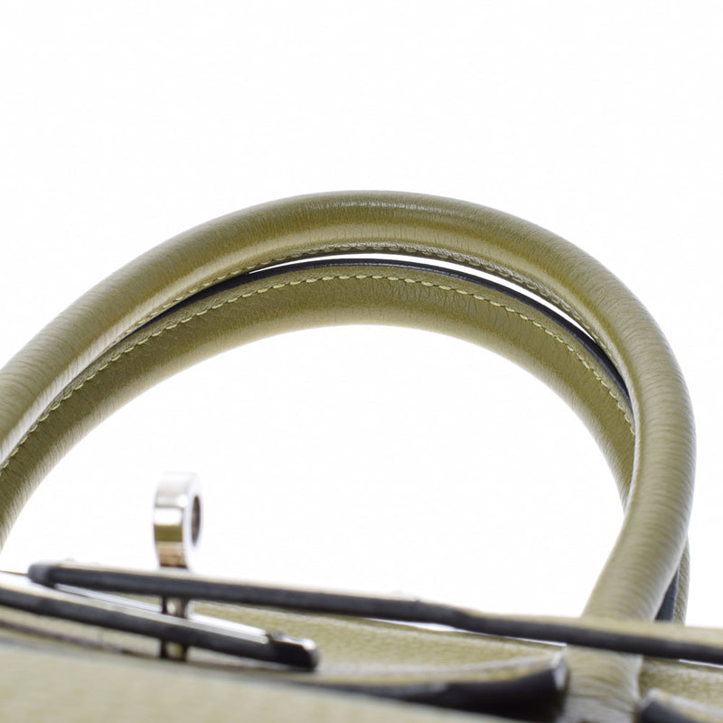 HERMES エルメス バーキン 30 アニスグリーン パラジウム金具 □J刻印(2006年頃) レディース トリヨンクレマンス ハンドバッグ ABランク 中古 銀蔵