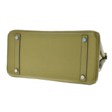 HERMES エルメス バーキン 30 アニスグリーン パラジウム金具 □J刻印(2006年頃) レディース トリヨンクレマンス ハンドバッグ ABランク 中古 銀蔵