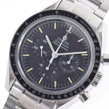 OMEGA Omega Speed ​​Master Professional 3570.50 Men's SS Watch Hand -wound Black Dial A Rank Used Ginzo