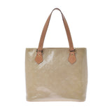 LOUIS VUITTON Louis Vuitton Verni Houston Tote Bag Beige M91004 Ladies Monogram Verni Handbag B Rank used Ginzo