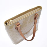 LOUIS VUITTON Louis Vuitton Verni Houston Tote Bag Beige M91004 Ladies Monogram Verni Handbag B Rank used Ginzo