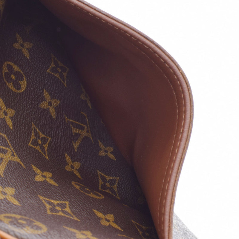 路易威顿路易·维顿（Louis Vuitton）路易威登（Louis Vuitton）会标吹棕色M51221女士会标帆布肩袋B等级二手Ginzo