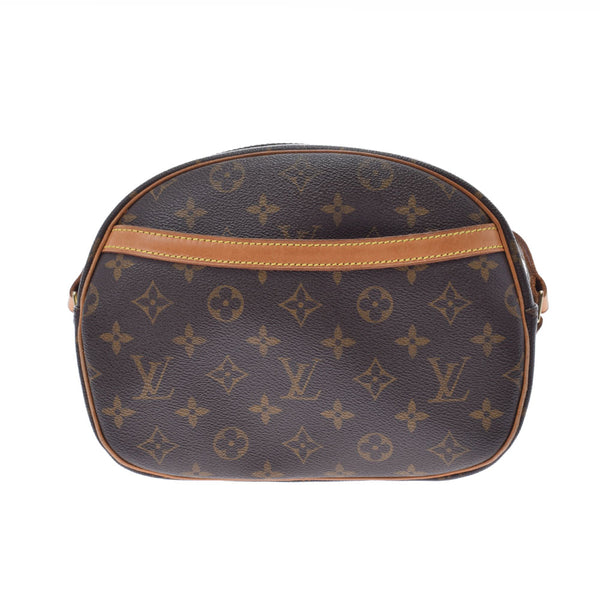 LOUIS VUITTON ルイヴィトン モノグラム ブロワ ブラウン M51221 レディース モノグラムキャンバス ショルダーバッグ Bランク 中古 銀蔵