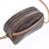 LOUIS VUITTON Louis Vuitton Monogram Blow Brown M51221 Ladies Monogram Canvas Shoulder Bag B Rank Used Ginzo