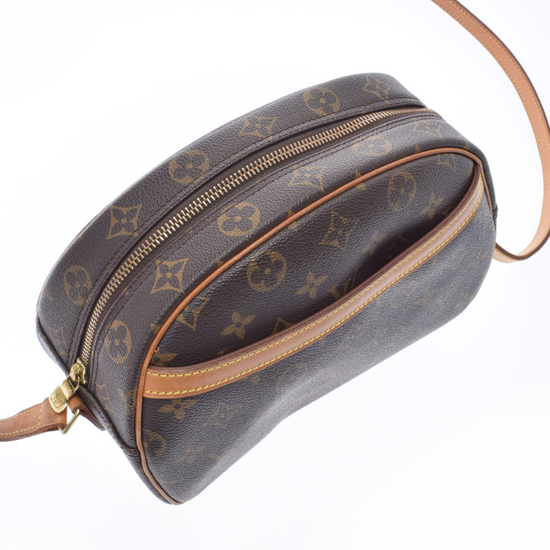 路易威顿路易·维顿（Louis Vuitton）路易威登（Louis Vuitton）会标吹棕色M51221女士会标帆布肩袋B等级二手Ginzo