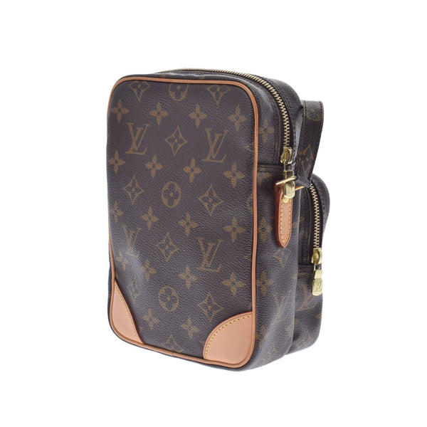 LOUIS VUITTON ルイヴィトン モノグラム アマゾン ブラウン M45236 レディース モノグラムキャンバス レザー ショルダーバッグ Aランク 中古 銀蔵