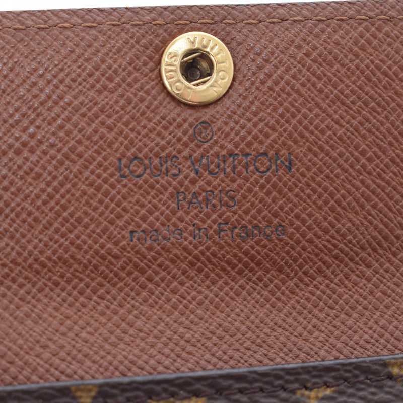 LOUIS VUITTON Louis Vuitton Monogram Radrow Coin Purse Brown M61927 Unisex coin case AB Rank used Ginzo