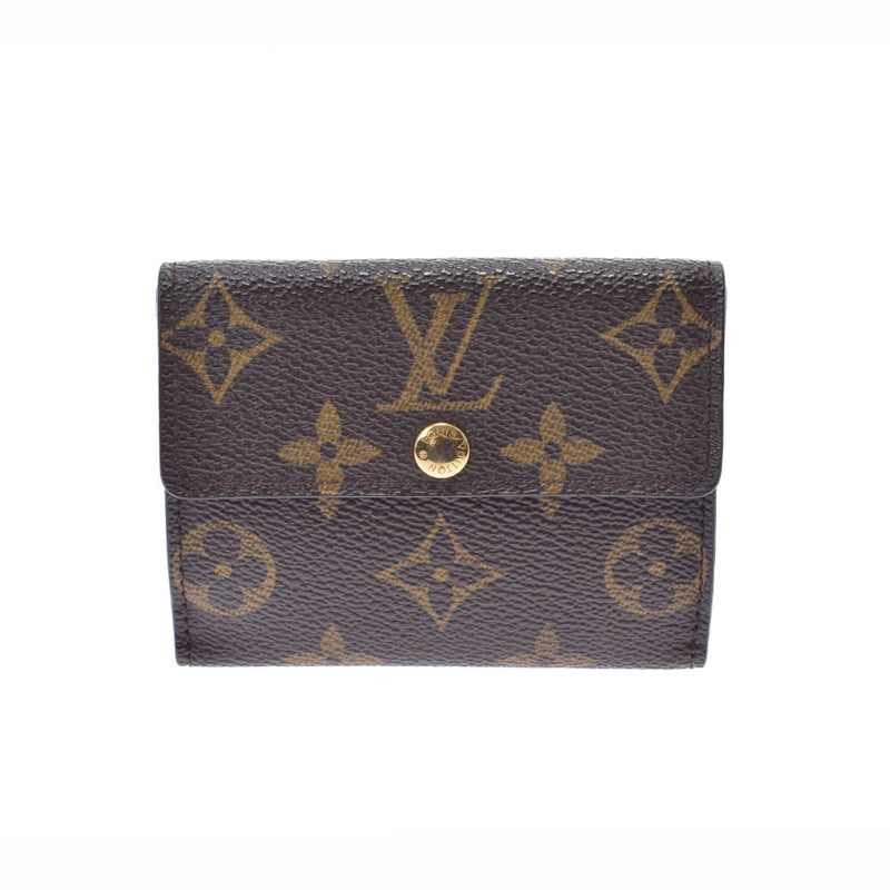 路易威顿路易·维顿（Louis Vuitton）路易·威登（Louis Vuitton）会标辐射硬币钱包棕色M61927中性硬币案例AB级使用Ginzo