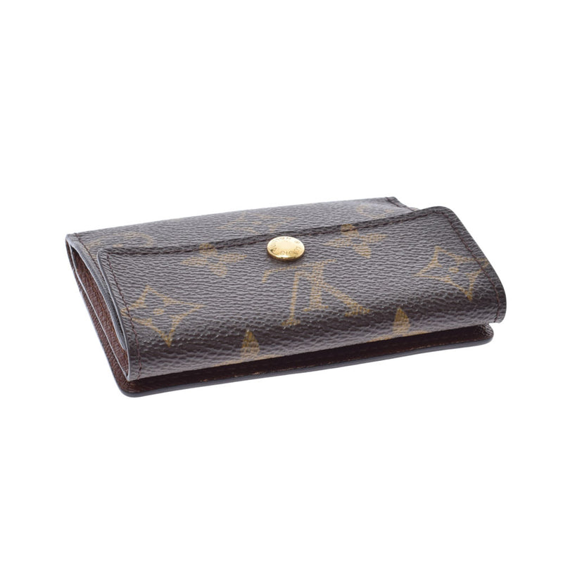 LOUIS VUITTON Louis Vuitton Monogram Radrow Coin Purse Brown M61927 Unisex coin case AB Rank used Ginzo