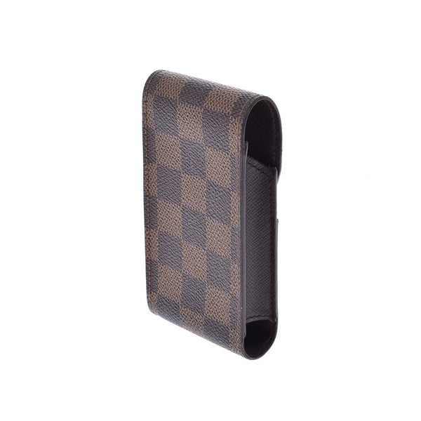 LOUIS VUITTON Louis Vuitton Damier Sigarette Case Brown N63024 Ladies Dami Cambus Brand Accessories B Rank Used Ginzo