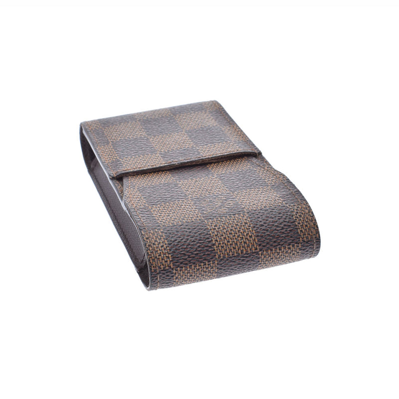 LOUIS VUITTON Louis Vuitton Damier Sigarette Case Brown N63024 Ladies Dami Cambus Brand Accessories B Rank Used Ginzo