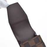 LOUIS VUITTON Louis Vuitton Damier Sigarette Case Brown N63024 Ladies Dami Cambus Brand Accessories B Rank Used Ginzo