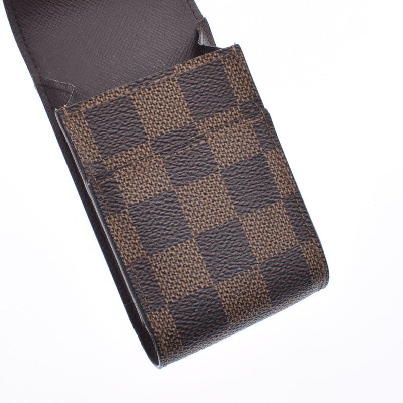 LOUIS VUITTON Louis Vuitton Damier Sigarette Case Brown N63024 Ladies Dami Cambus Brand Accessories B Rank Used Ginzo